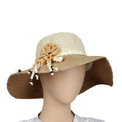 Women's Floppy Hat - Light Brown - test-store-for-chase-value