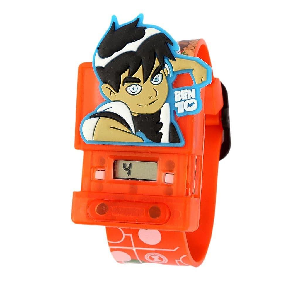 Kids Ben10 Watch - Orange - test-store-for-chase-value