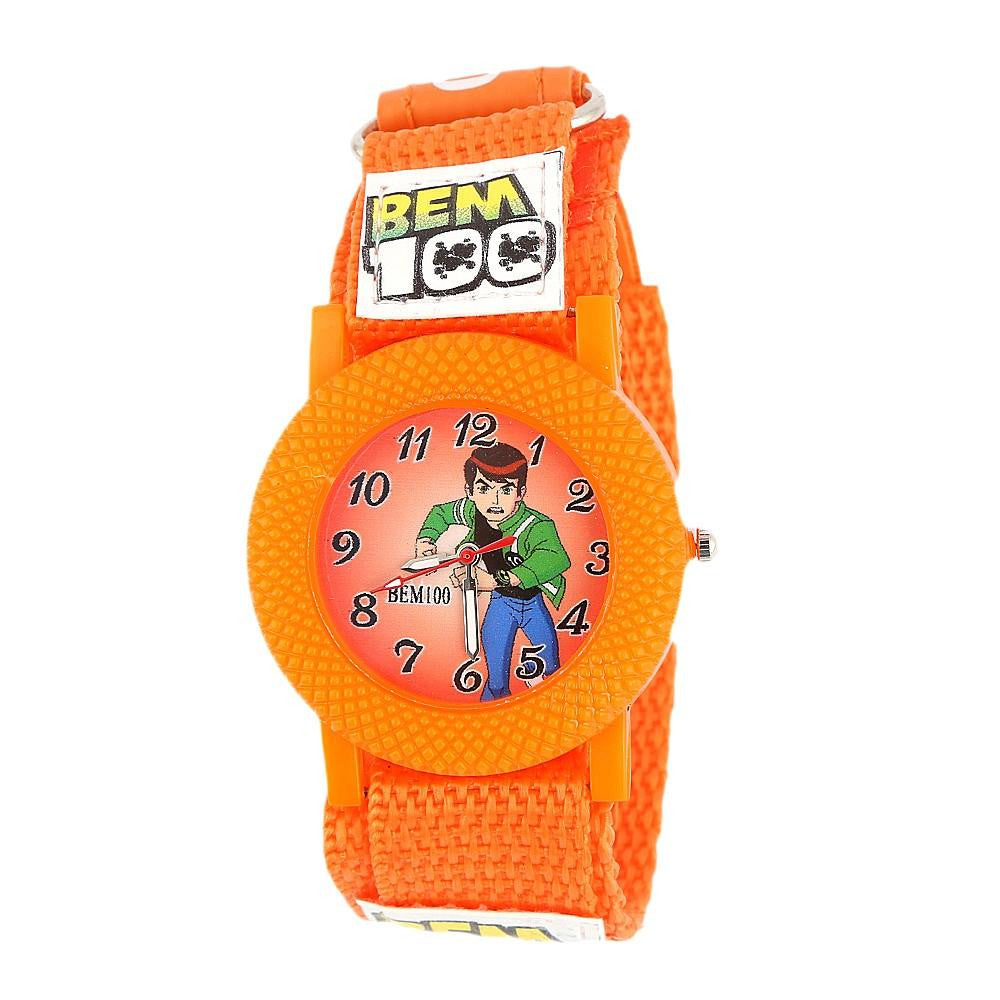 Kids Ben10 Watch - Orange - test-store-for-chase-value