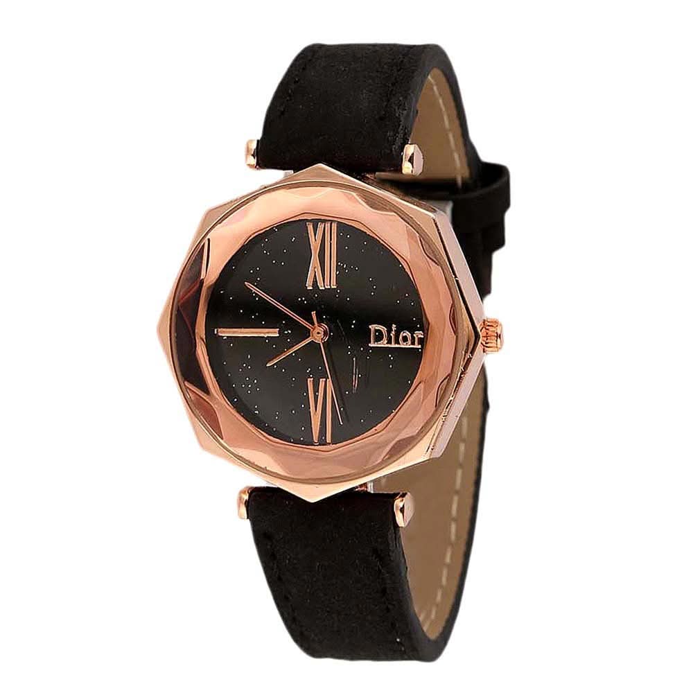 Women's Fancy Wrist Watch - Black - test-store-for-chase-value