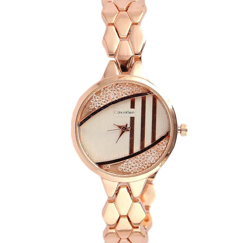 Women's Fancy Wrist Watch - Golden - test-store-for-chase-value