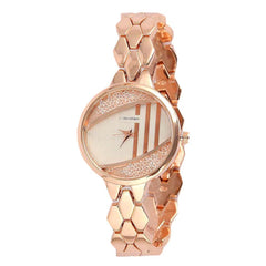 Women's Fancy Wrist Watch - Golden - test-store-for-chase-value