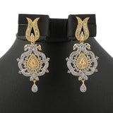 American Diamond Women's Kanthi Set - Gold & Silver - test-store-for-chase-value