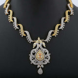 American Diamond Women's Kanthi Set - Gold & Silver - test-store-for-chase-value
