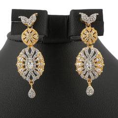 American Diamond Women's Kanthi Set - Gold & Silver - test-store-for-chase-value