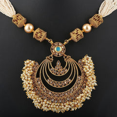 Bridal Mala Set - Golden - test-store-for-chase-value