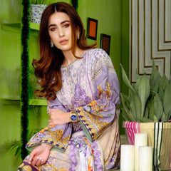 Tawakkal Statusque Viscose Embroidered 3 Piece Unstitched Suit - 4303 - test-store-for-chase-value