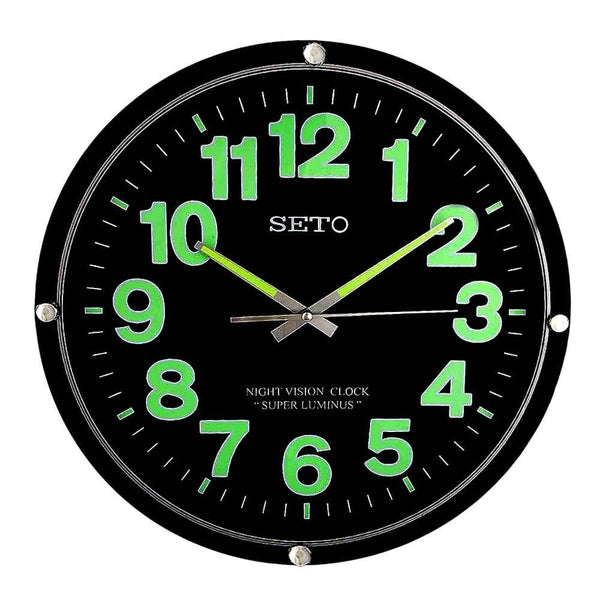 Analog Wall Clock 1005 - Black - test-store-for-chase-value