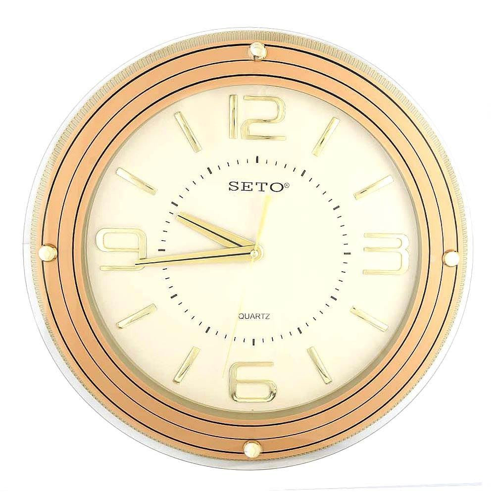 Analog Wall Clock 1008 - Copper & Fawn - test-store-for-chase-value