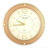 Analog Wall Clock 1008 - Copper & Fawn - test-store-for-chase-value