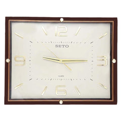 Analog Wall Clock 1007 - Brown & Fawn - test-store-for-chase-value