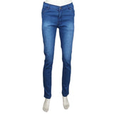 Women's Slim Fit Denim Pant - Light Blue - test-store-for-chase-value