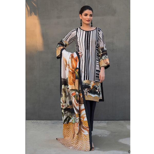 Salina Digital Printed Khaddar 3 Pcs Un-Stitched Suit Vol 5 - 17, Women, 3Pcs Shalwar Suit, Regalia Textiles, Chase Value