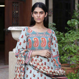 Cotrina Printed Cotton 3 Piece Un-Stitched Suit - 18, Women, 3Pcs Shalwar Suit, Regalia Textiles, Chase Value