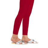 Women's Plain Tights 39" - Maroon - test-store-for-chase-value
