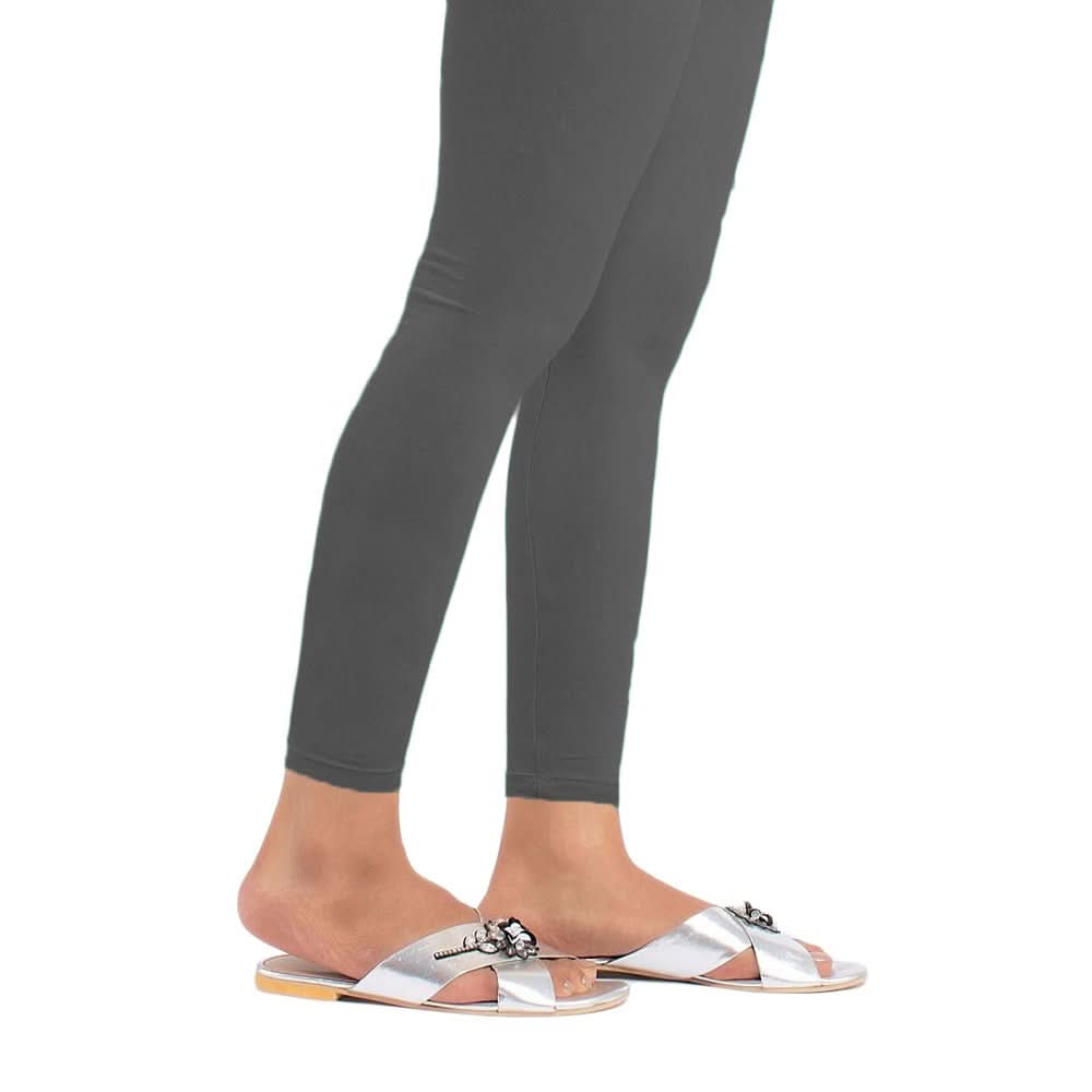 Women's Plain Tights 39" - Grey - test-store-for-chase-value