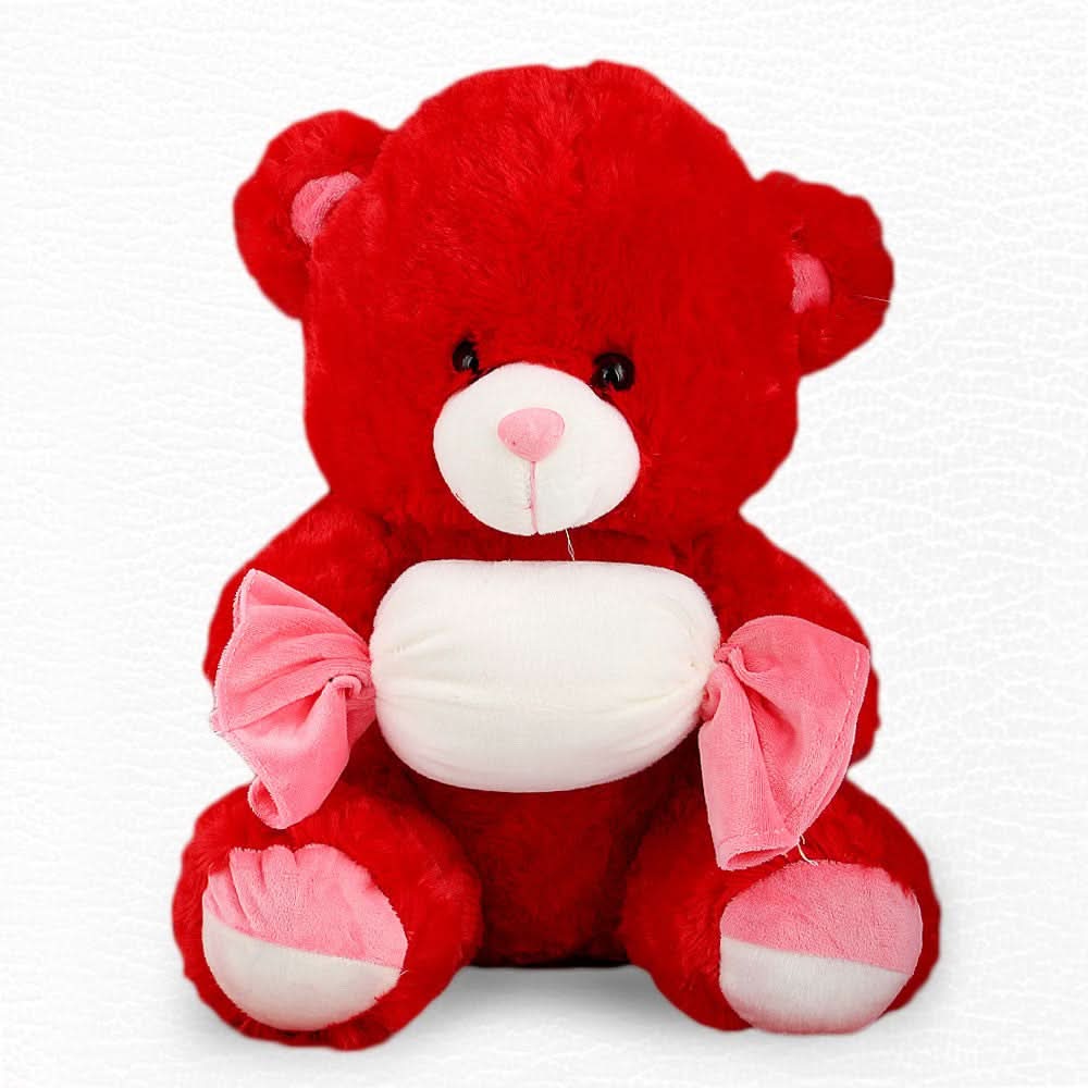 Stuffed Love Teddy Bear Gift - Red - test-store-for-chase-value
