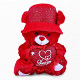 Stuffed Love Teddy Bear Gift - Red - test-store-for-chase-value