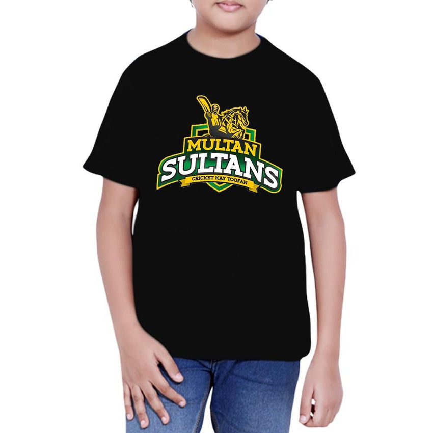Multan Sultan T-Shirt For Boys - Black - test-store-for-chase-value