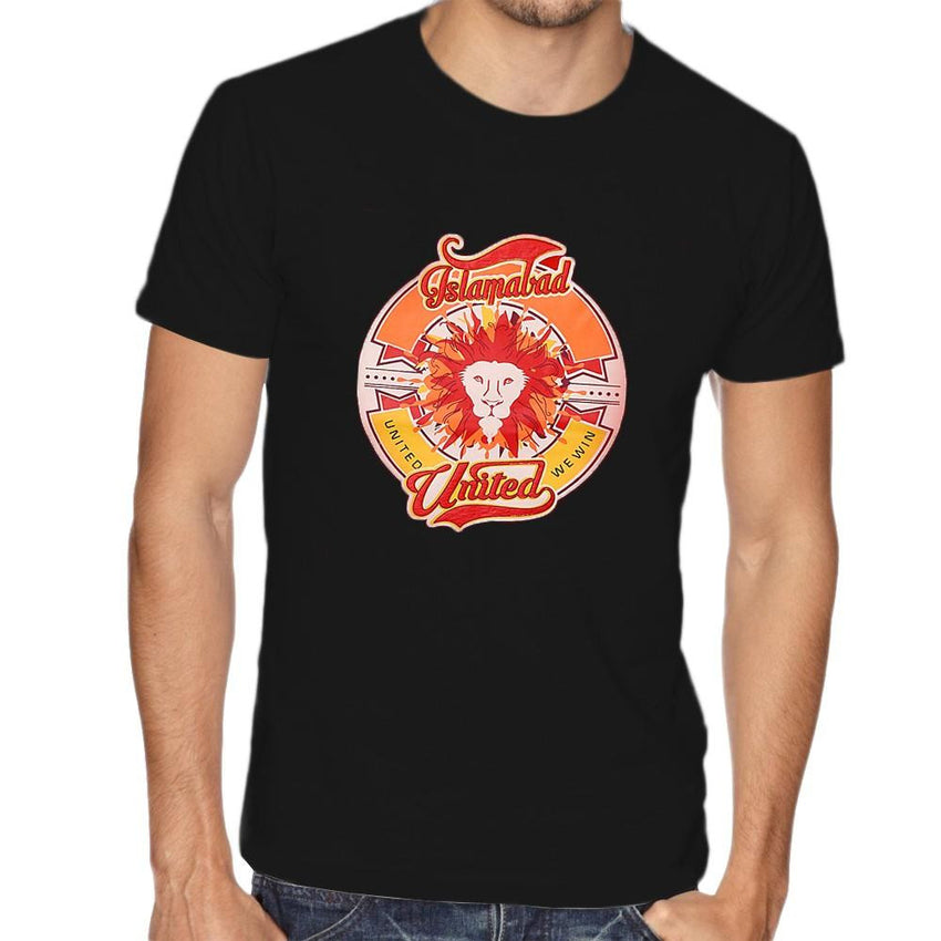 Islamabad United T-Shirt For Men - Black - test-store-for-chase-value