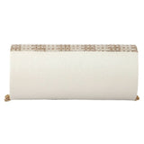 Women's Fancy Clutch 6721 - Off White - test-store-for-chase-value