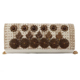 Women's Fancy Clutch 6721 - Off White - test-store-for-chase-value