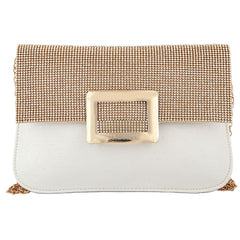 Women's Fancy Clutch 6560 - Off White - test-store-for-chase-value