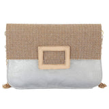 Women's Fancy Clutch 6560 - Silver - test-store-for-chase-value