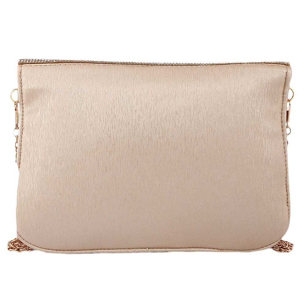 Women's Fancy Clutch 6560 - Golden - test-store-for-chase-value