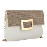 Women's Fancy Clutch 6560 - Off White - test-store-for-chase-value