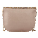 Women's Fancy Clutch 6717 - Golden - test-store-for-chase-value