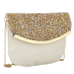 Women's Fancy Clutch 6717 - Off White - test-store-for-chase-value