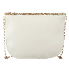 Women's Fancy Clutch 6717 - Off White - test-store-for-chase-value