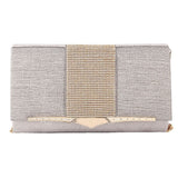 Women's Fancy Clutch 6700 - Silver - test-store-for-chase-value