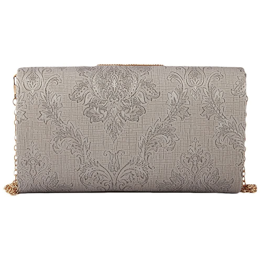 Women's Fancy Clutch 6700 - Grey - test-store-for-chase-value