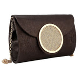 Women's Fancy Clutch 6694 - Coffee - test-store-for-chase-value
