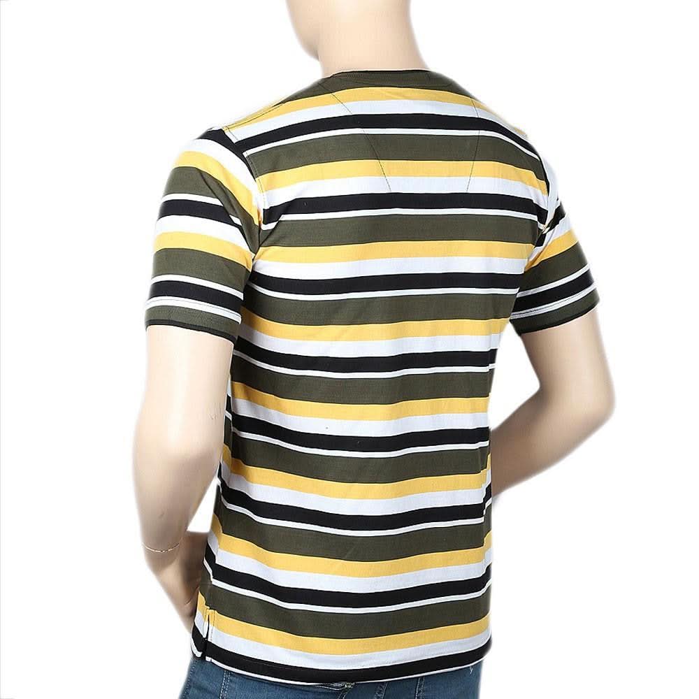 Men's V-Neck Half Sleeve T-Shirt - Multi - test-store-for-chase-value