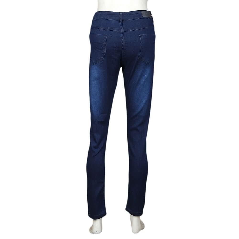 Women's Denim Pant - Dark Blue - test-store-for-chase-value