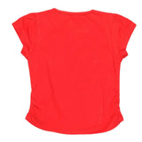 Newborn Girls Half Sleeve Printed T-Shirt - Red - test-store-for-chase-value