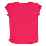 Girls Half Sleeve Printed T-Shirt - Pink - test-store-for-chase-value