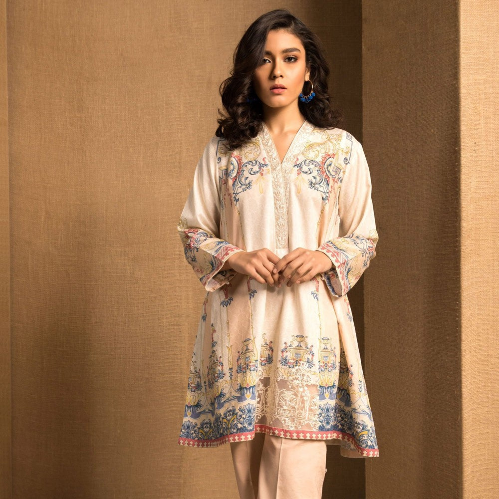 Sapphire Fleeting Moment Jacquard Shirt - test-store-for-chase-value