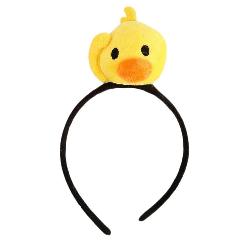 Girls Fancy Hair Band - Yellow & Black - test-store-for-chase-value