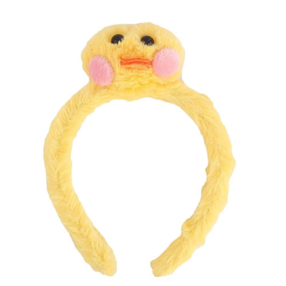 Girls Fancy Hair Band - Yellow - test-store-for-chase-value