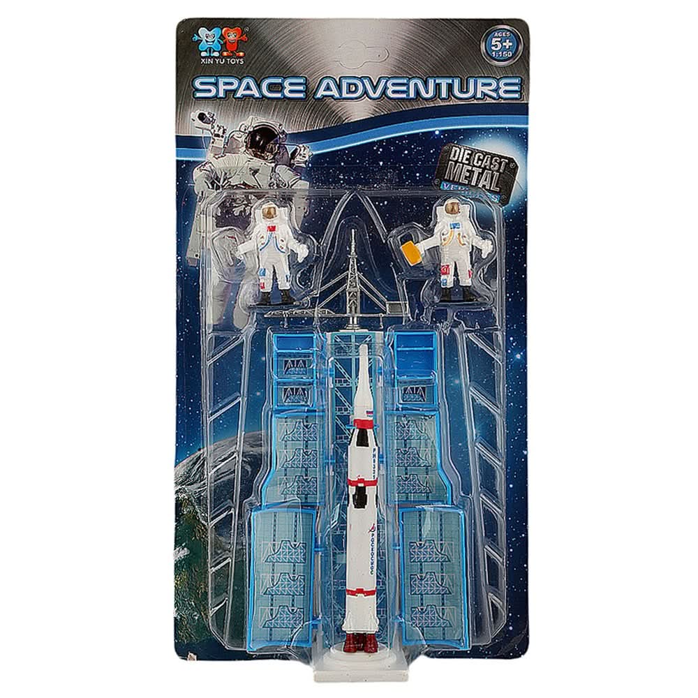 Space Adventure Die Cast Model Set 3 Pcs - Multi - test-store-for-chase-value