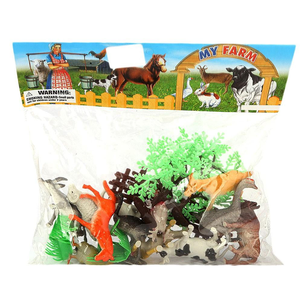 Farm Animal Toy Set - Multi - test-store-for-chase-value