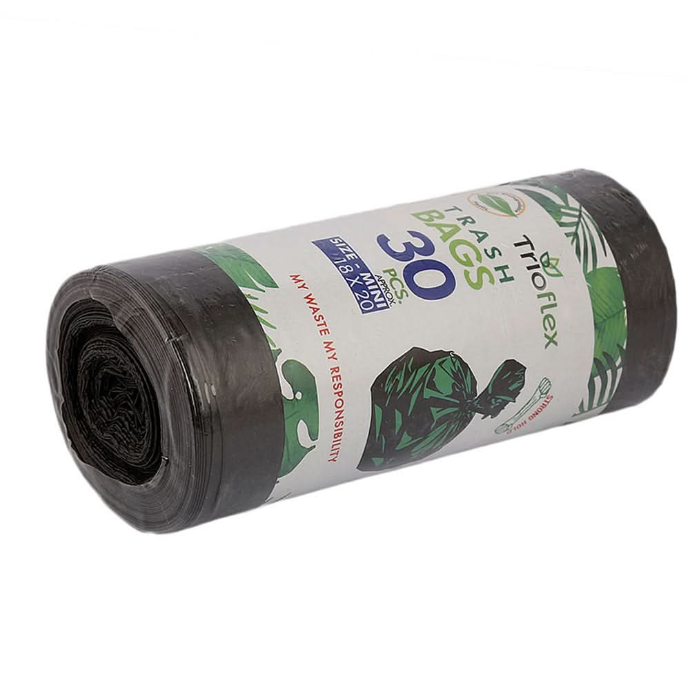 Trash Bags (30 Pcs) 1 Roll (18x20) - Multi - test-store-for-chase-value