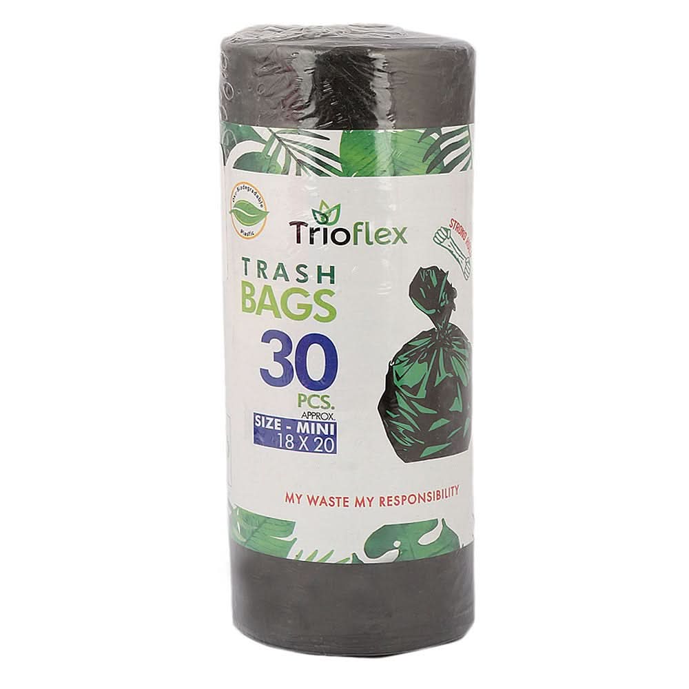Trash Bags (30 Pcs) 1 Roll (18x20) - Multi - test-store-for-chase-value