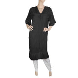Women's Nighty 2 Pcs Set - Black -  Black - test-store-for-chase-value