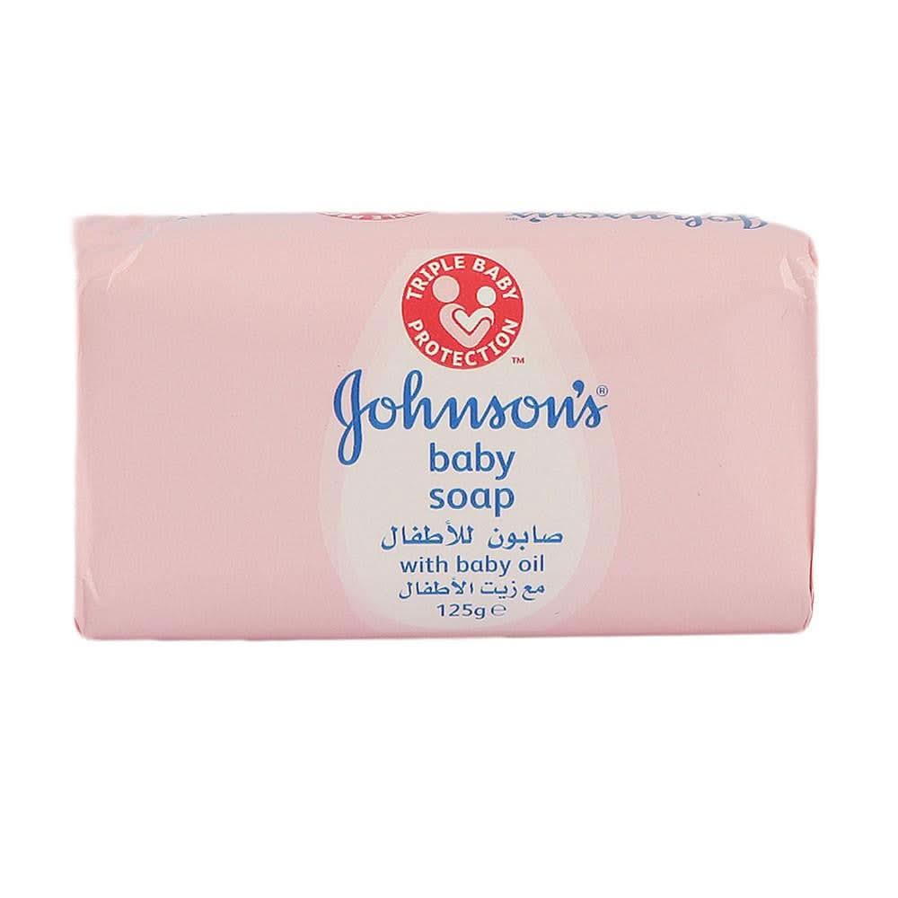 Johnson's Baby Soap with Baby Oil 125gm - test-store-for-chase-value