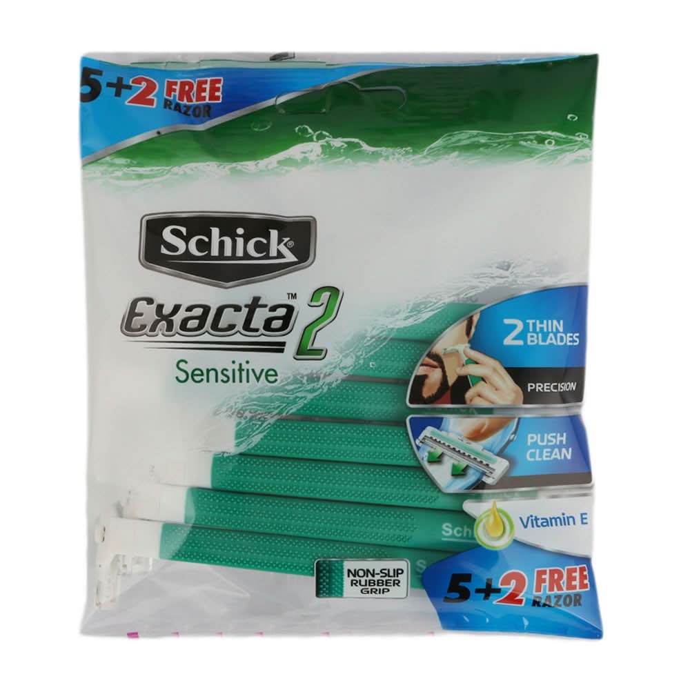 Schick Exacta 2 Sensitive Disposable Razor For Men - test-store-for-chase-value
